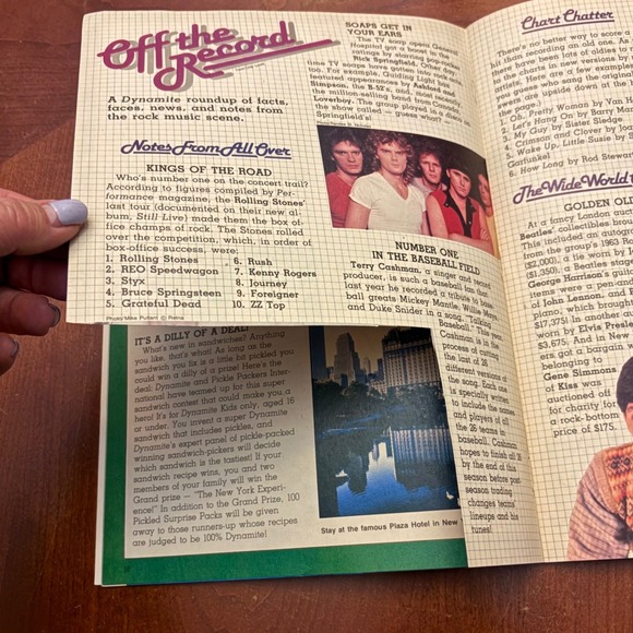 Vintage 1982 Dynamite Magazine #100 | Joanie Loves Chachi | Pac-Man Arcade Flaw - Picture 11 of 12